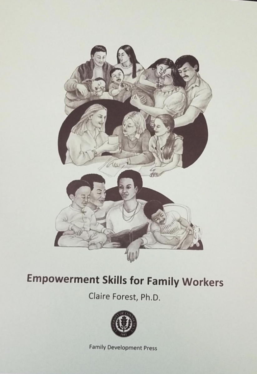 Book cover: Empowerment skills for family workers