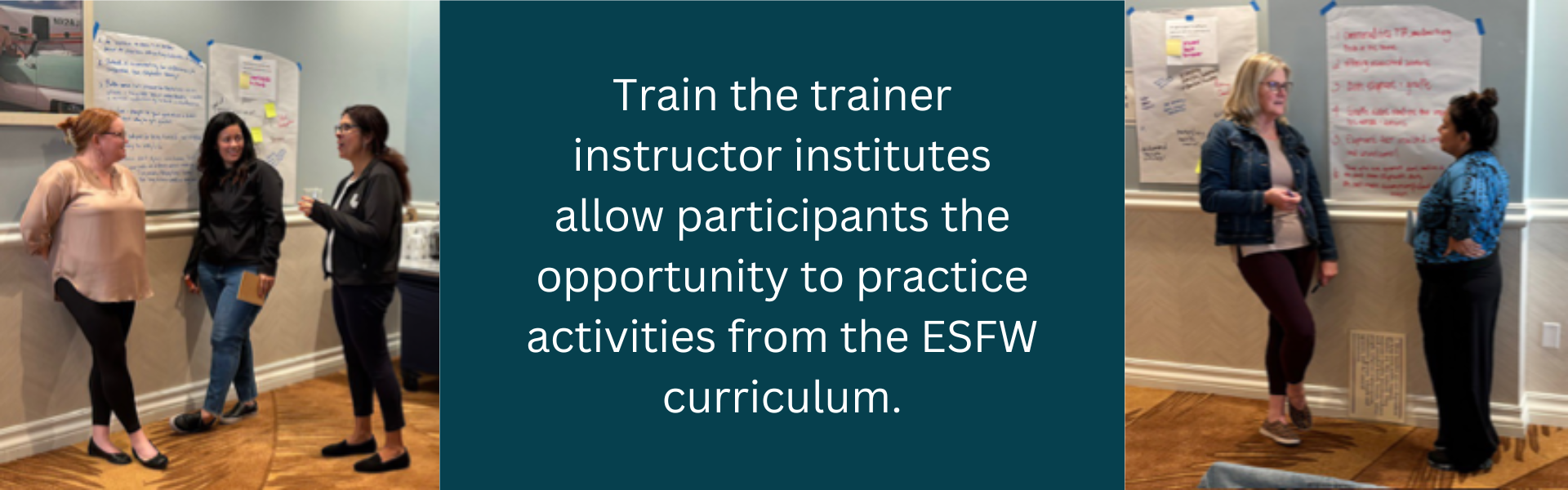 Pictures from train the trainer instructor institutes